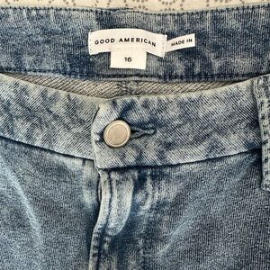 Good American Jeanius Good Skate Cotton Pants